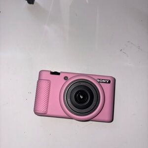 Sony Compact Pink Camera